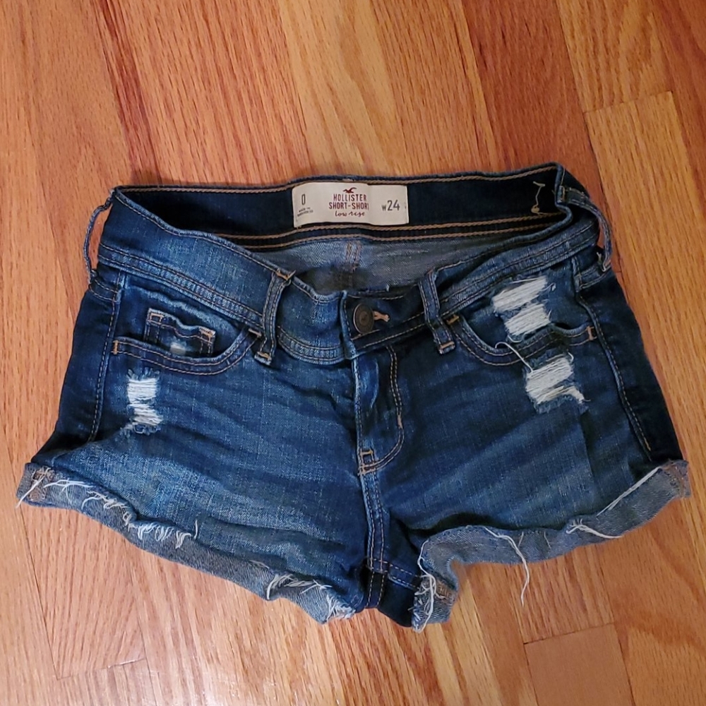 Juniors denim shorts